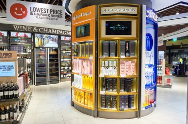 Singapur Changi Havaalanı deposunda