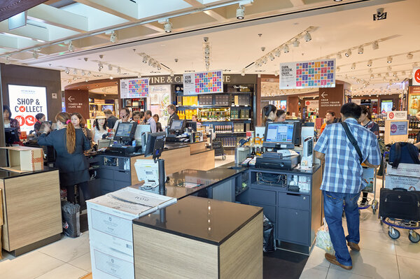 Store in Singapore Changi Airport