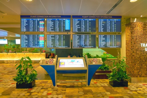 All'interno di Changi Aiport — Foto Stock