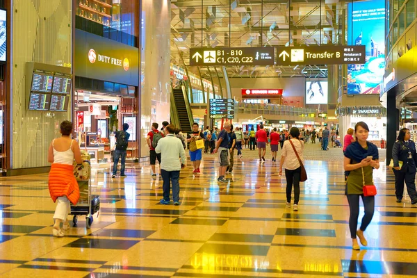 Inside of Changi Aiport — Stock Photo, Image