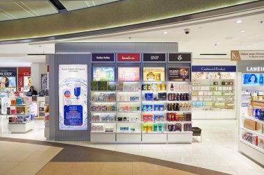 Singapur Changi Havaalanı deposunda