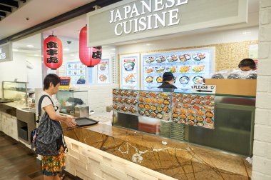 Changi Havalimanı'na food court