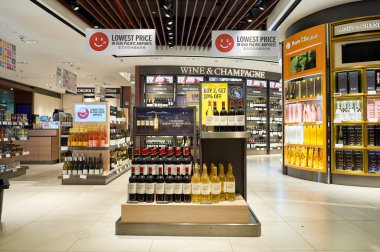 Singapur Changi Havaalanı deposunda