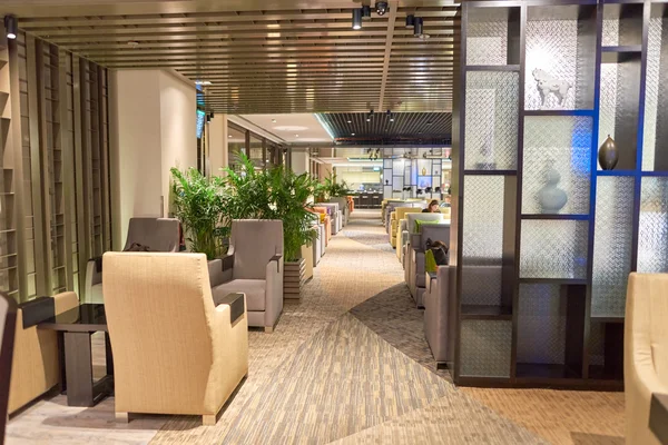 Dnata lounge in Changi Airport — Stockfoto