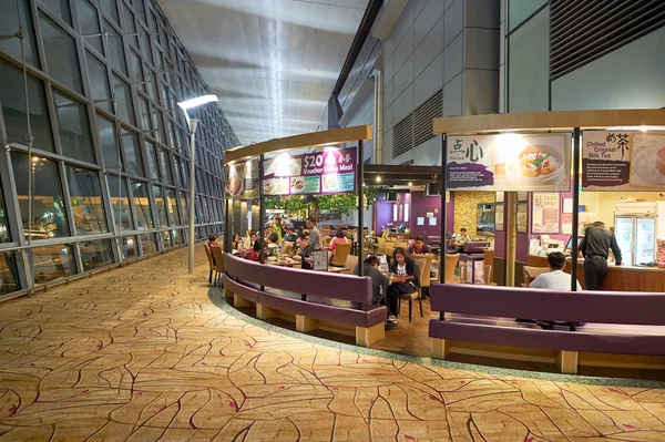 Dentro do Aeroporto de Singapura Changi — Fotografia de Stock