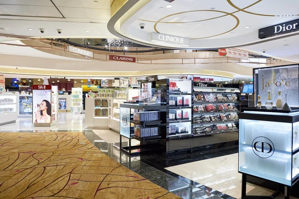 Winkel in Singapore Changi Airport — Stockfoto