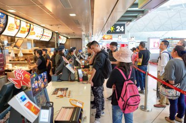 McDonald's In Hong Kong Uluslararası Havaalanı