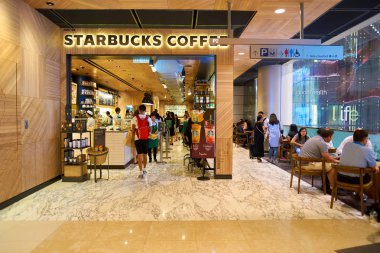 Starbucks IFC alışveriş merkezi içinde