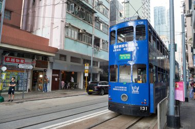 Çift katlı tramvay