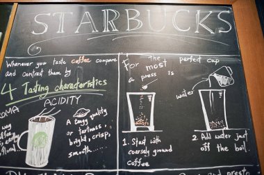 Blackboard Starbucks mağaza