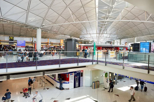 Dentro del aeropuerto de Hong Kong — Foto de Stock