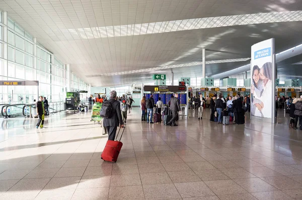 Barcelona El Prat Airport — Stock Photo, Image