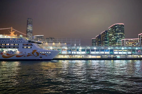 Vue de Kowloon la nuit — Photo