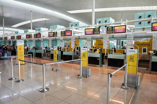 Aeroporto di Barcellona El Prat — Foto Stock