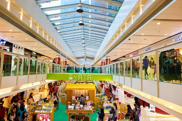 Centro comercial en Hong Kong — Foto de Stock