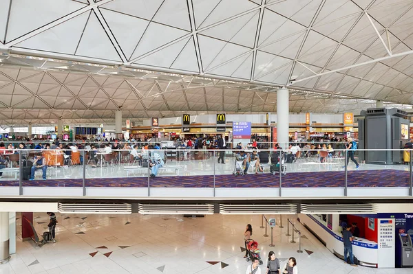 Inside of Hong Kong Airport — Stock Photo, Image