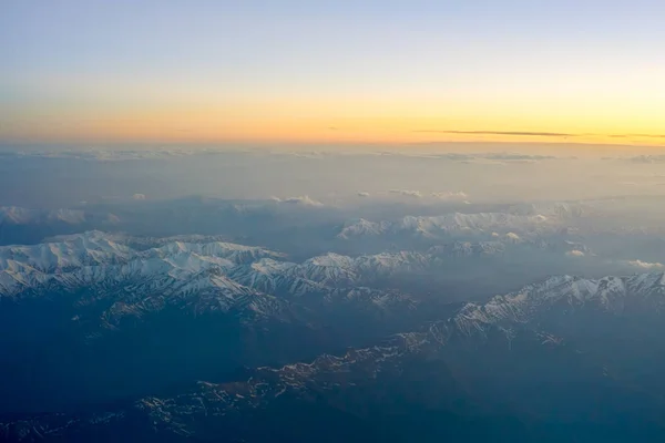 Vista aerea dal velivolo — Foto Stock