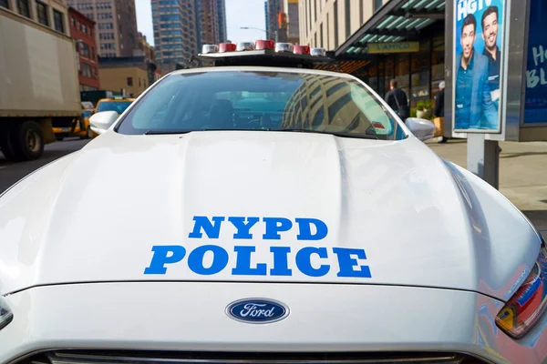 Πόλη της Νέας Υόρκης αστυνομικό τμήμα αυτοκινήτων — Φωτογραφία Αρχείου