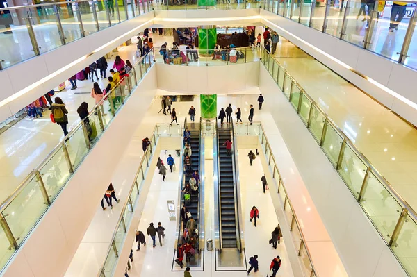 Shopping mall in Hong Kong — Stock Photo, Image