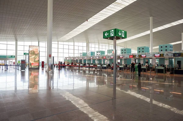 Barcelona el prat aeroporto — Fotografia de Stock
