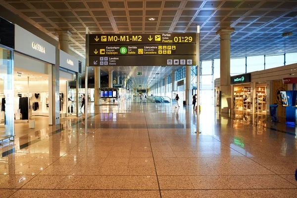 Aeroporto di Barcellona El Prat — Foto Stock