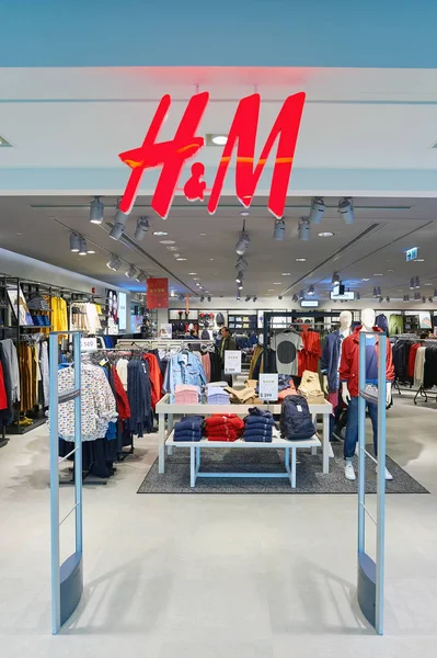 H & M butik i Hong Kong — Stockfoto