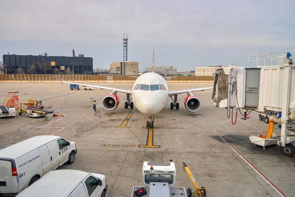 Bandar Udara Internasional Chicago — Stok Foto