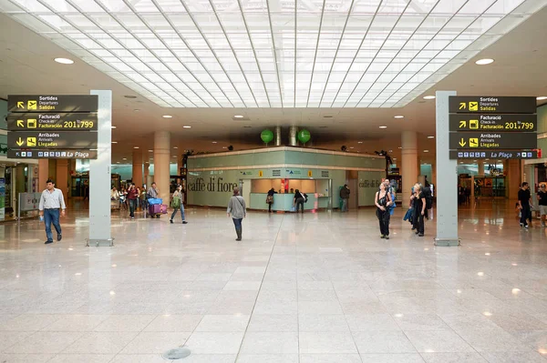 Barcelona el prat aeroporto — Fotografia de Stock