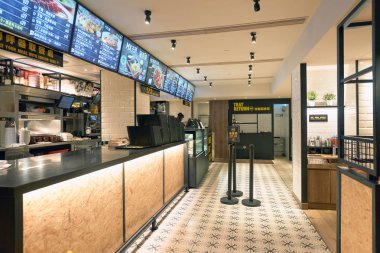 Maxim's Mx Restoran Hong Kong iç 