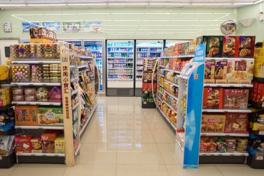 7-Eleven mağazası iç