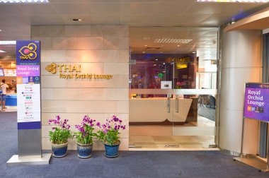 Phuket Uluslararası Havaalanı Lounge bölgesinde
