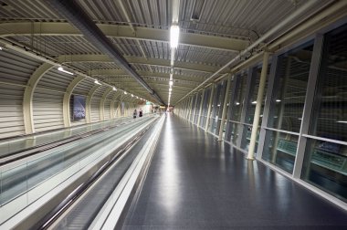 Schiphol Havaalanı 'nın içi.