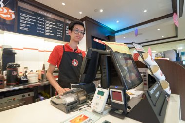 Pasifik kahve Cafe görevli