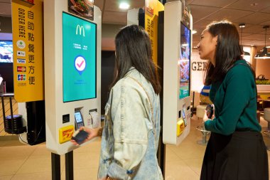 Self-Servis Mcdonalds restoranda
