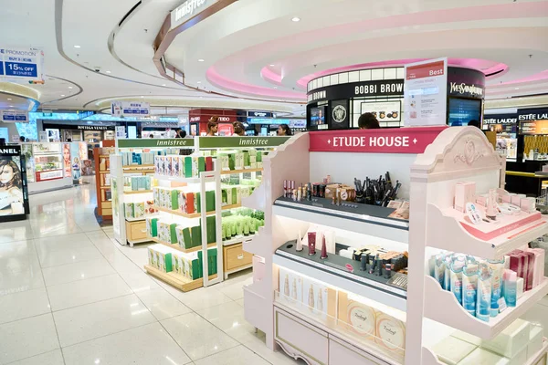Kosmetyki sklep w Hong Kongu — Zdjęcie stockowe