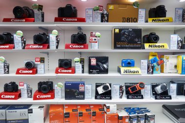 dijital kameralar-elektronik mağazasında alışveriş merkezi