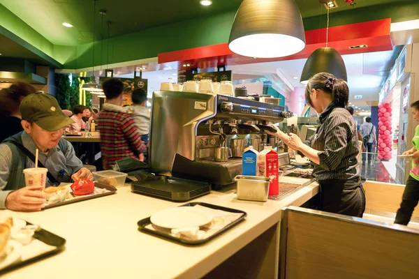 Restaurante McDonalds en Hong Kong — Foto de Stock