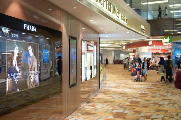 Loja de cosméticos no Aeroporto de Changi — Fotografia de Stock