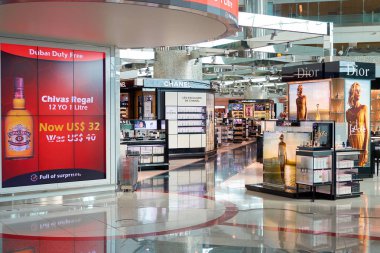 Kozmetik mağazası Dubai Havalimanı