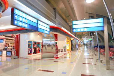 Dubai Havalimanı Modern iç