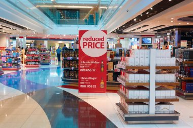 duty free mal ile standları