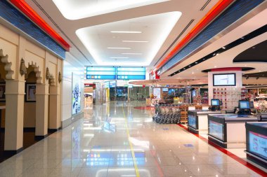 Dubai Havalimanı Modern iç