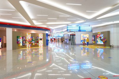Dubai Uluslararası Havaalanı'nda iç