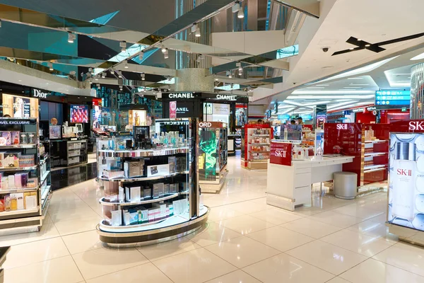 Tienda de cosméticos en duty free — Foto de Stock