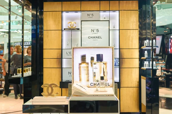 Photo of Chanel Cosmetics Display in a Store