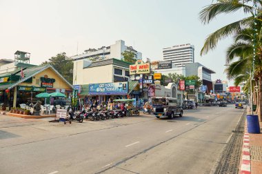 Bisiklet street Pattaya üzerinde