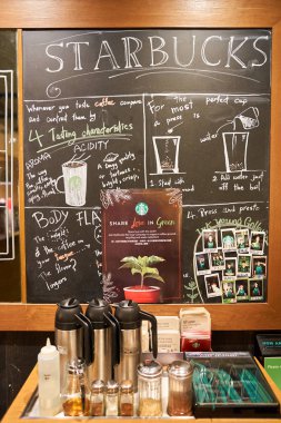 Blackboard bir Starbucks kafede 
