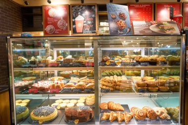 Aperatif sayaç Starbucks coffee shop