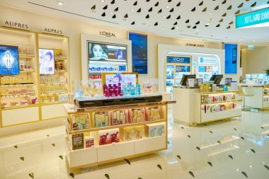 kozmetik mağazası iç 