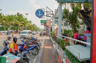 Pattaya meşgul sokak